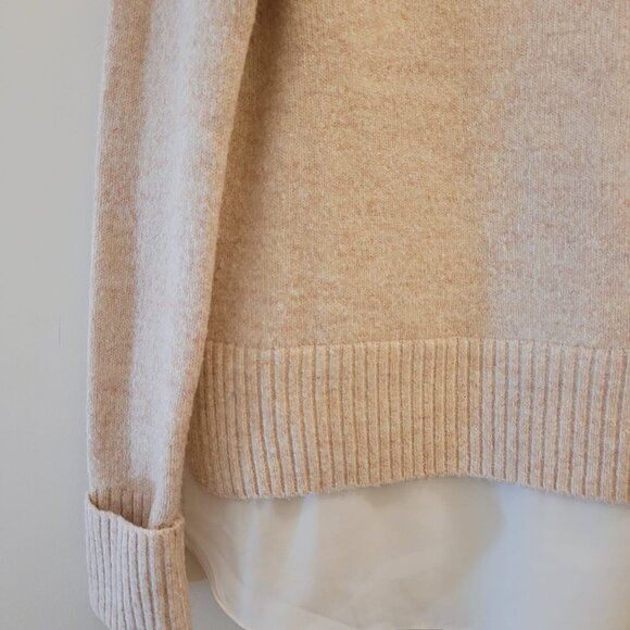 RW&CO Pink Mock Neck Sweater Size M - Picture 3 of 6